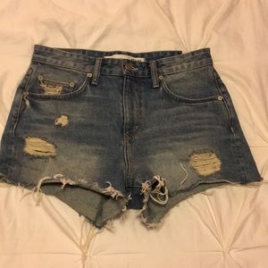 Lovers + friends denim shorts